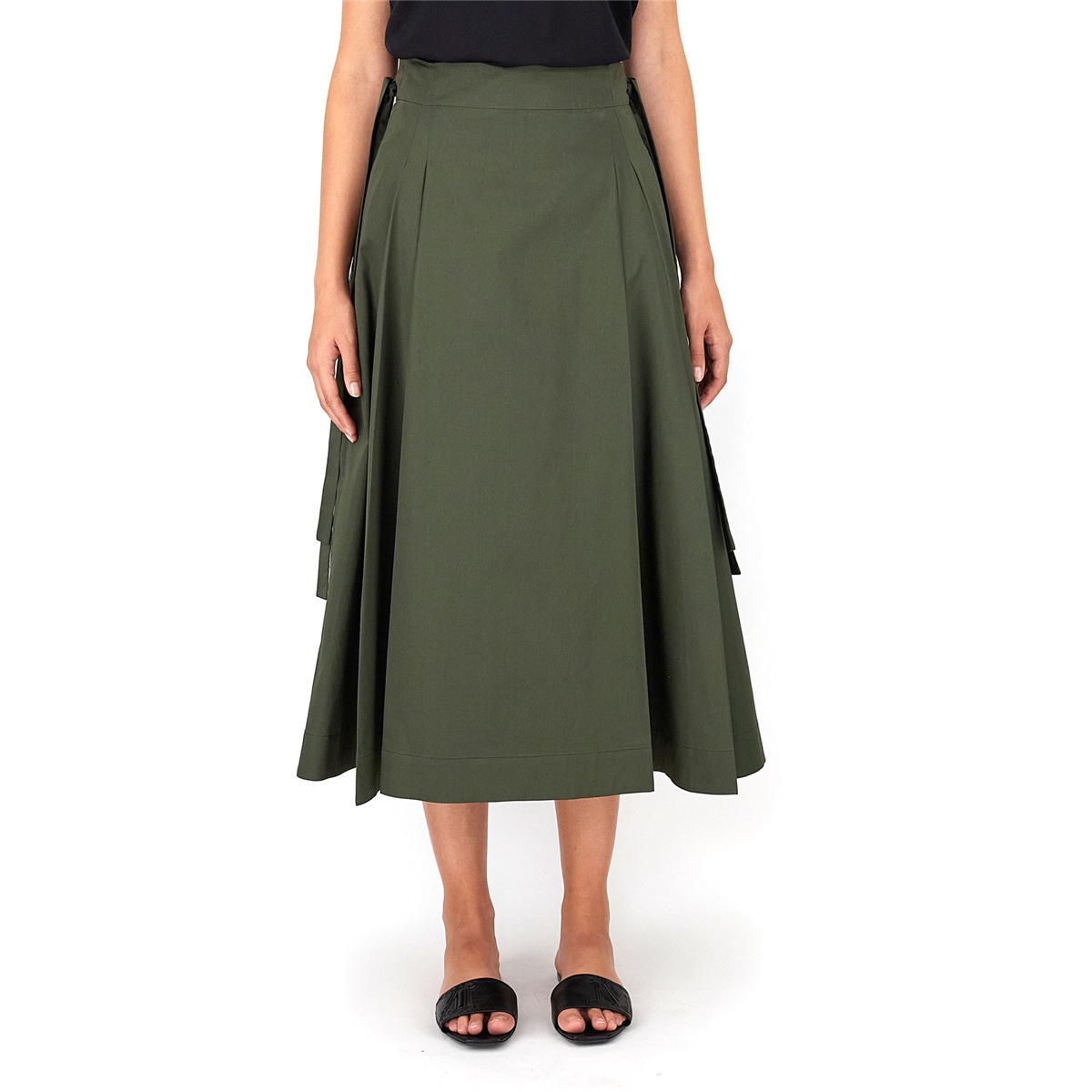 

Юбка MaxMara  Темно-зеленая 91010212600, Юбка MaxMara 40 Темно-зеленая 91010212600