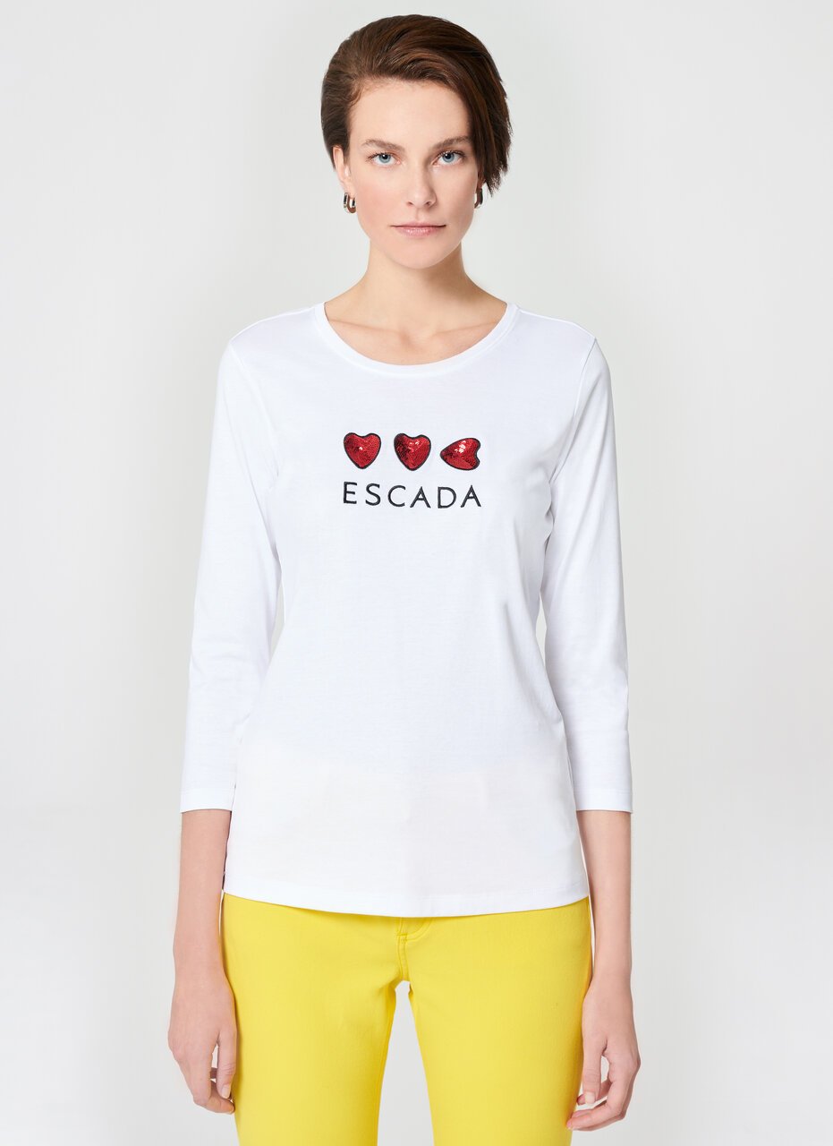 

Лонгслив Escada  Белый 5033691, Лонгслив Escada XS Белый 5033691