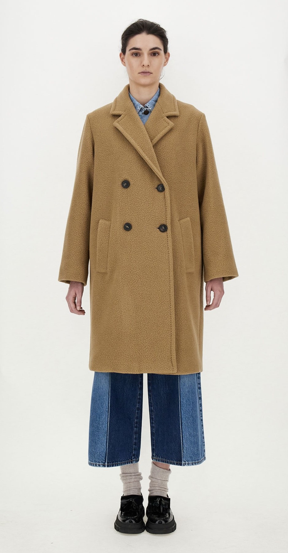 

Пальто MaxMara 42 Бежевое 50160719600