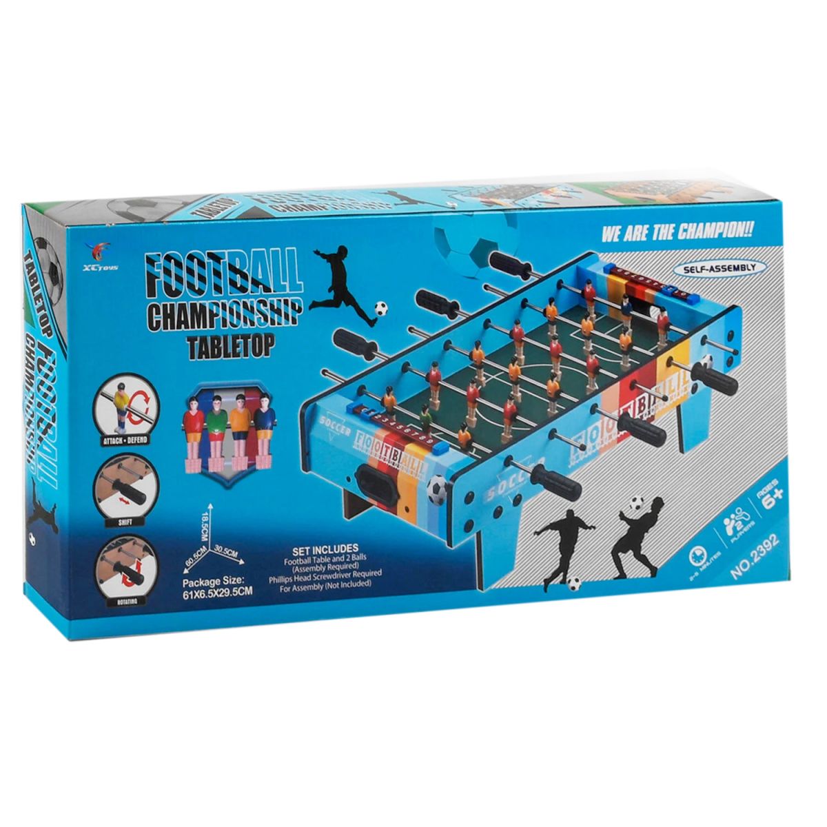 

Футбол деревянный 60 5 х 30 5 см Xctoys (2392) (170338)