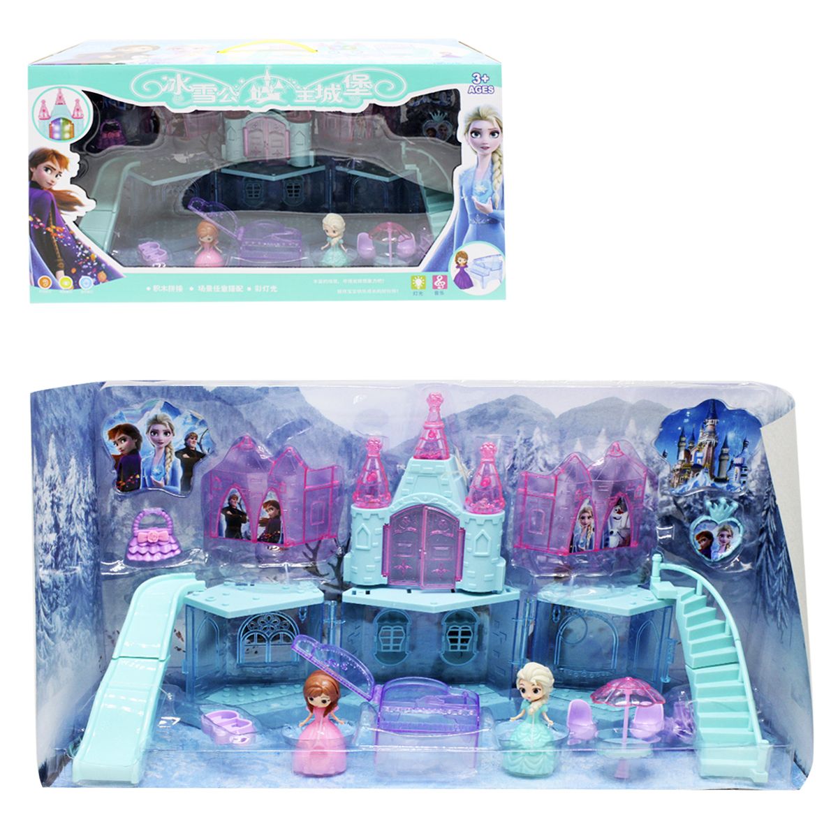 

Замок Frozen со звуковыми и световыми эффектами MiC (2820-B) (173621)