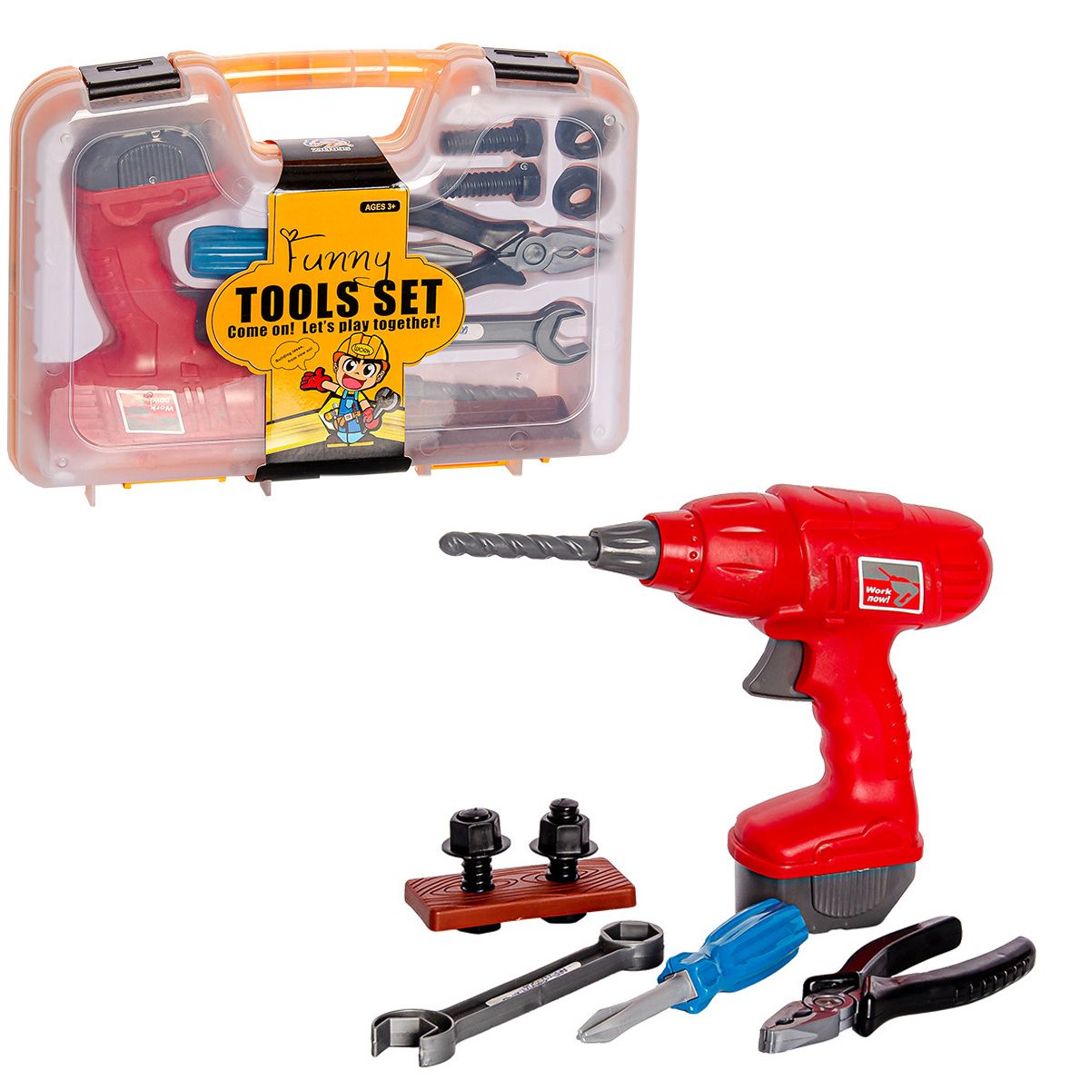 

Игровой набор инструментов Tool set в чемоданчике MiC (1739081_953-2) (173445)