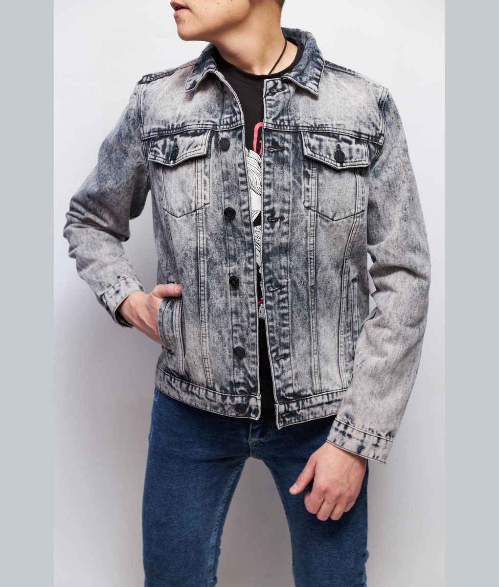 

Куртка джинсова Reason ROSE DENIM JACKET 4521860071502  Серый, Куртка джинсова Reason ROSE DENIM JACKET 4521860071502 L Серый