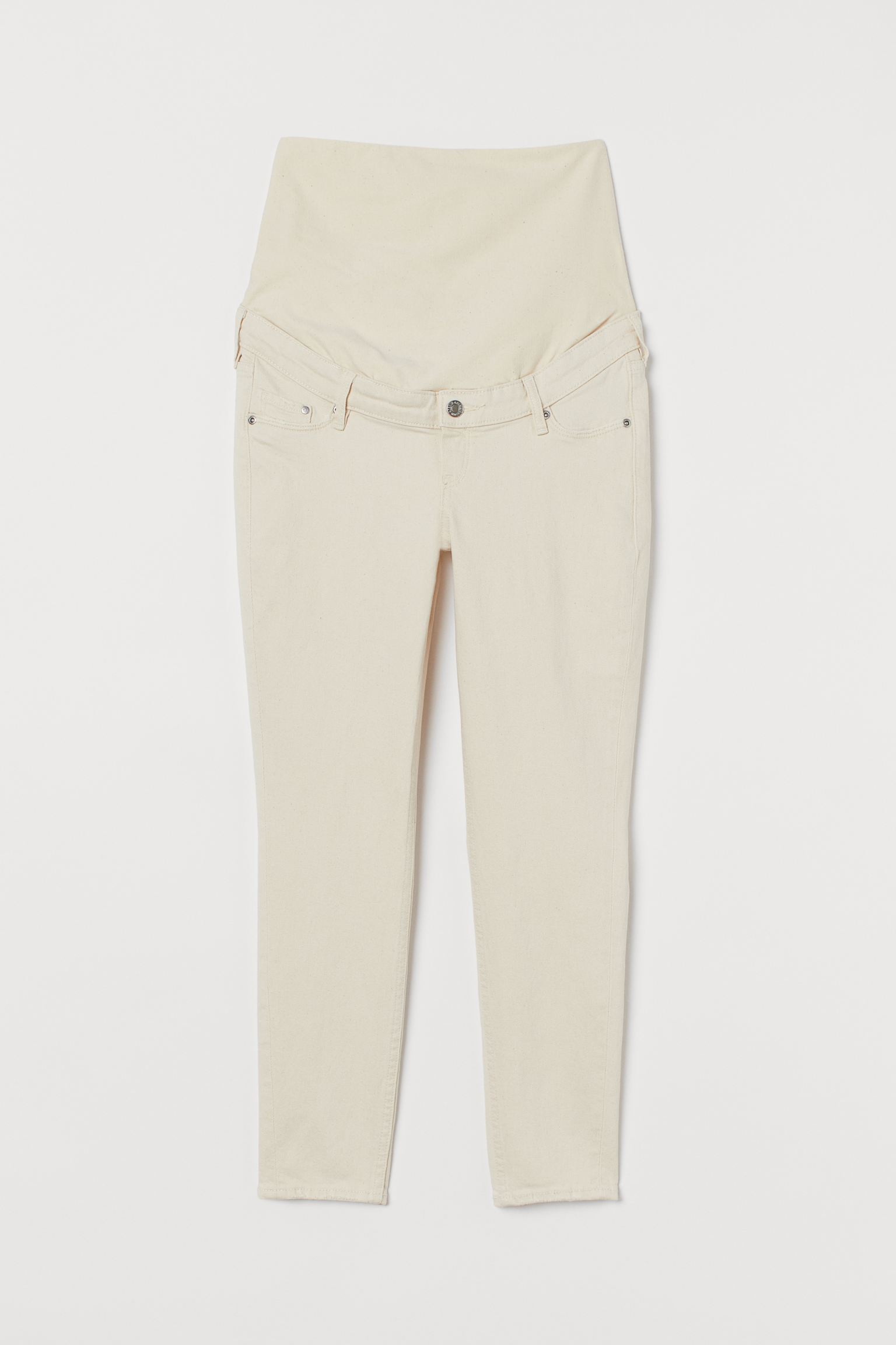 

Джинсы для беременных H&M XS кремовый 8101721sm_кремовый