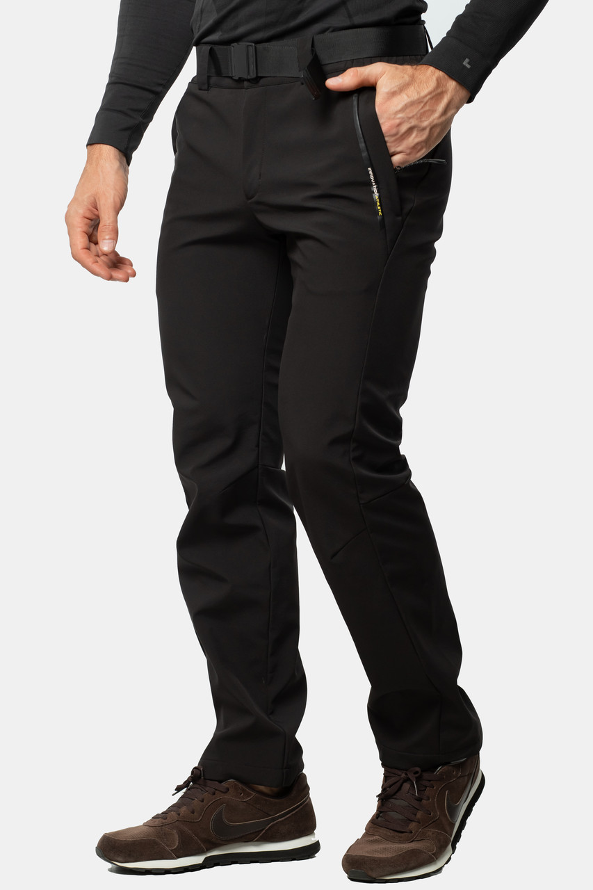 

Брюки спортивные черные Softshell Avecs AV-50198, Брюки спортивные черные Softshell Avecs AV-50198 L