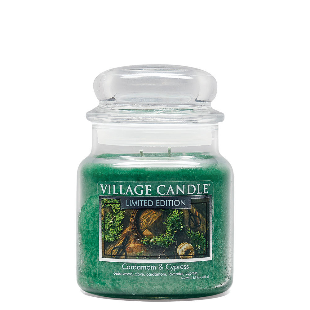 

Свеча Village Candle Кардамон и кипарис 389г