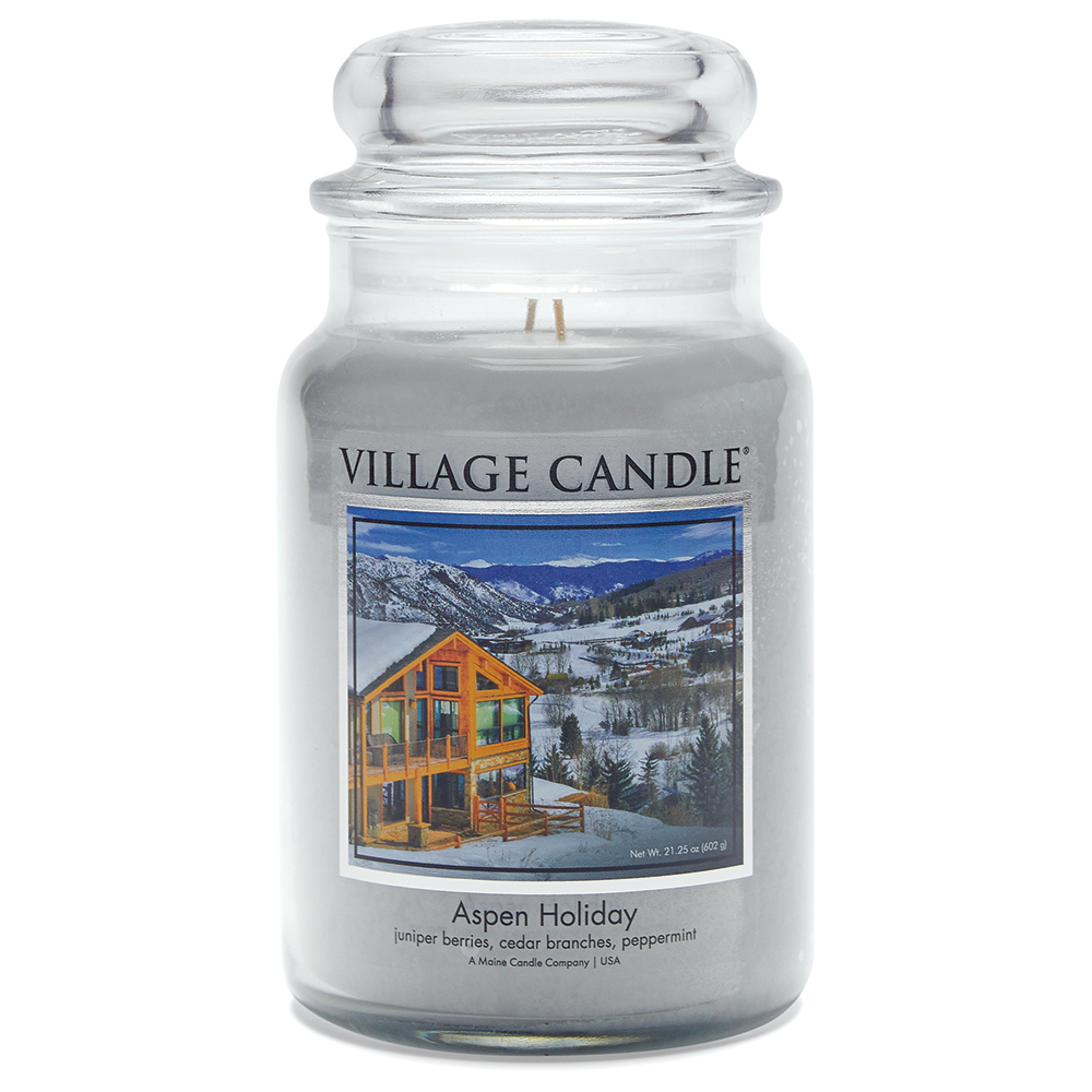 

Свеча Village Candle Праздничный Аспен 602г