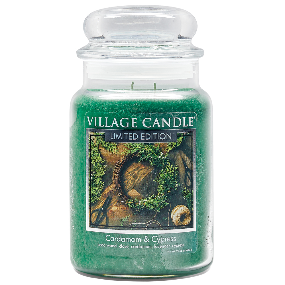 

Свеча Village Candle Кардамон и кипарис 602г