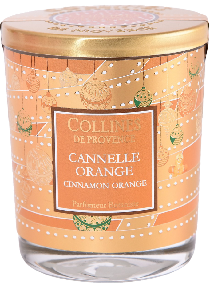 

Свеча Collines de Provence Апельсин-корица Christmas (время горения 40 часов)