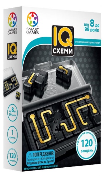 

Настольная игра Smart Games IQ Схемы (SG 467 UKR) (5414301524380)