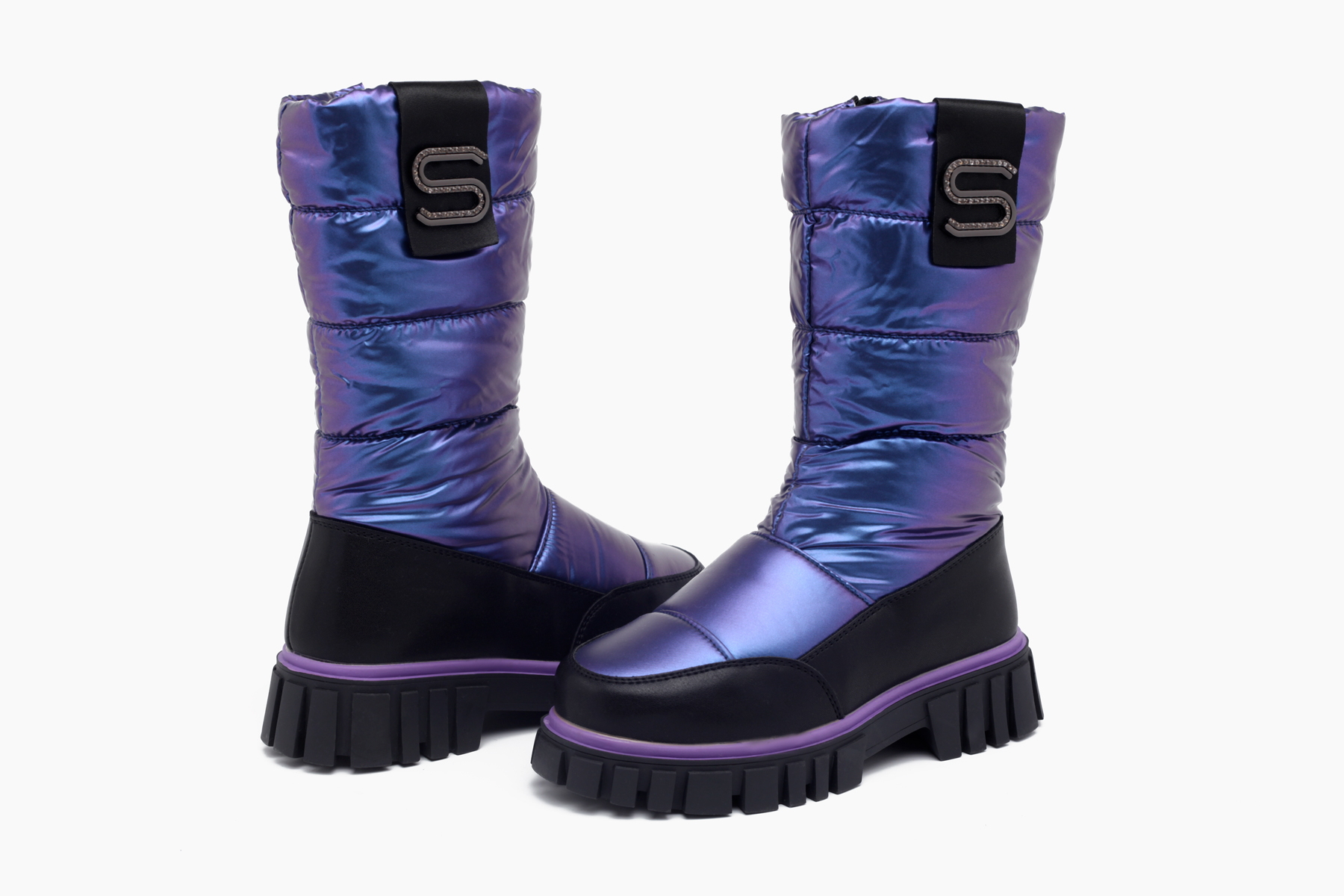 

Дутики Paliament 6601-3PURPLE 35 Бузковий