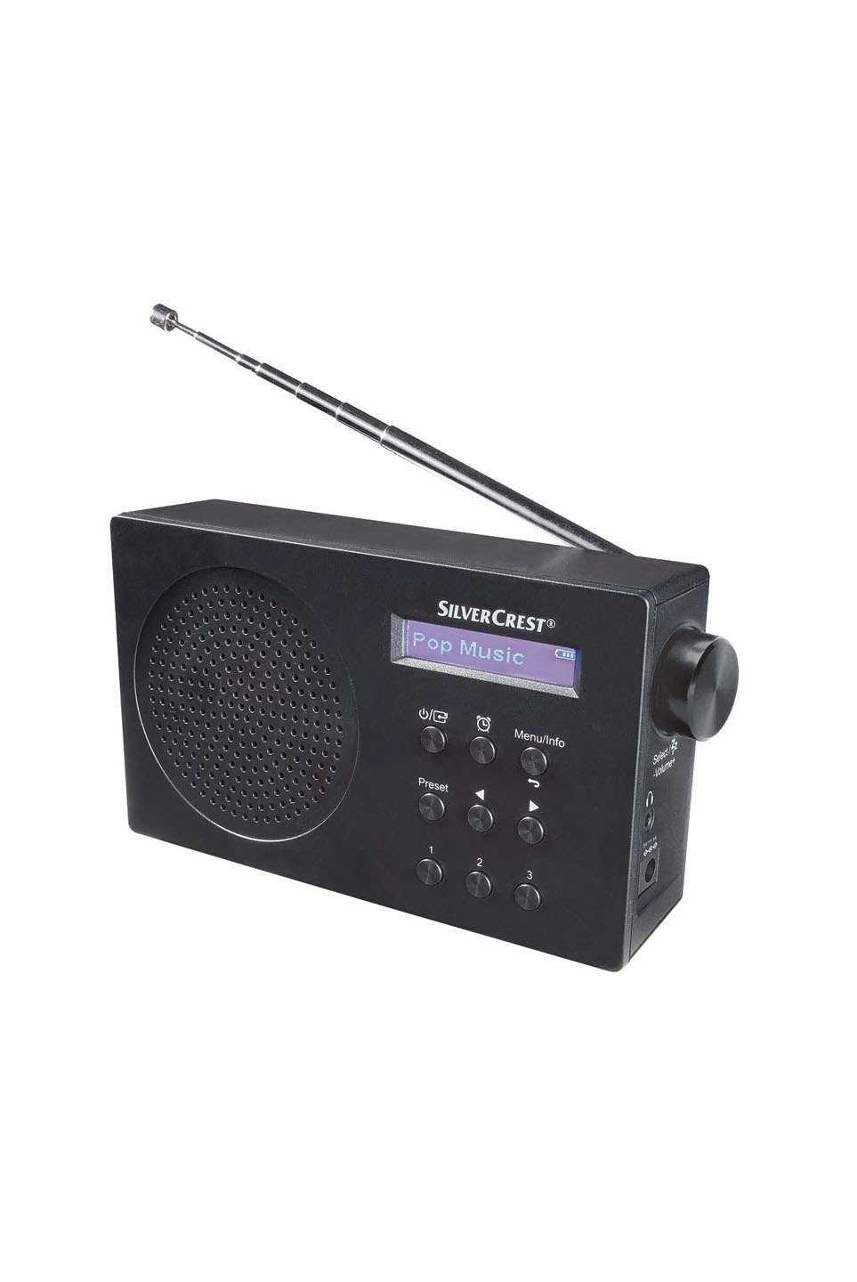 

Радиоприемник SDR 15 A1 Silver Crest черный EL-110195