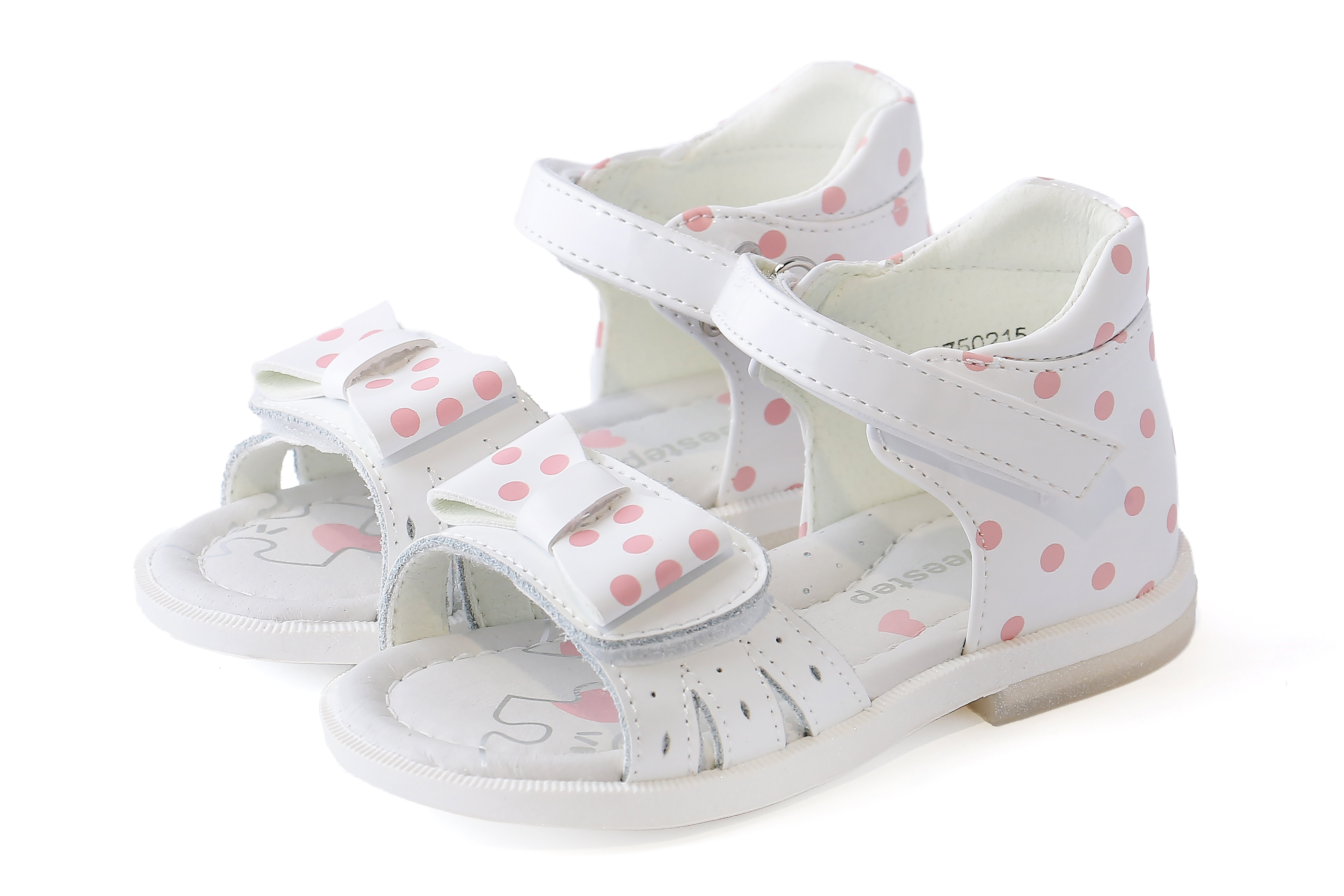 

Босоножки для девочки с супинатором WeeStep белый ck350 21 ( 14 см )