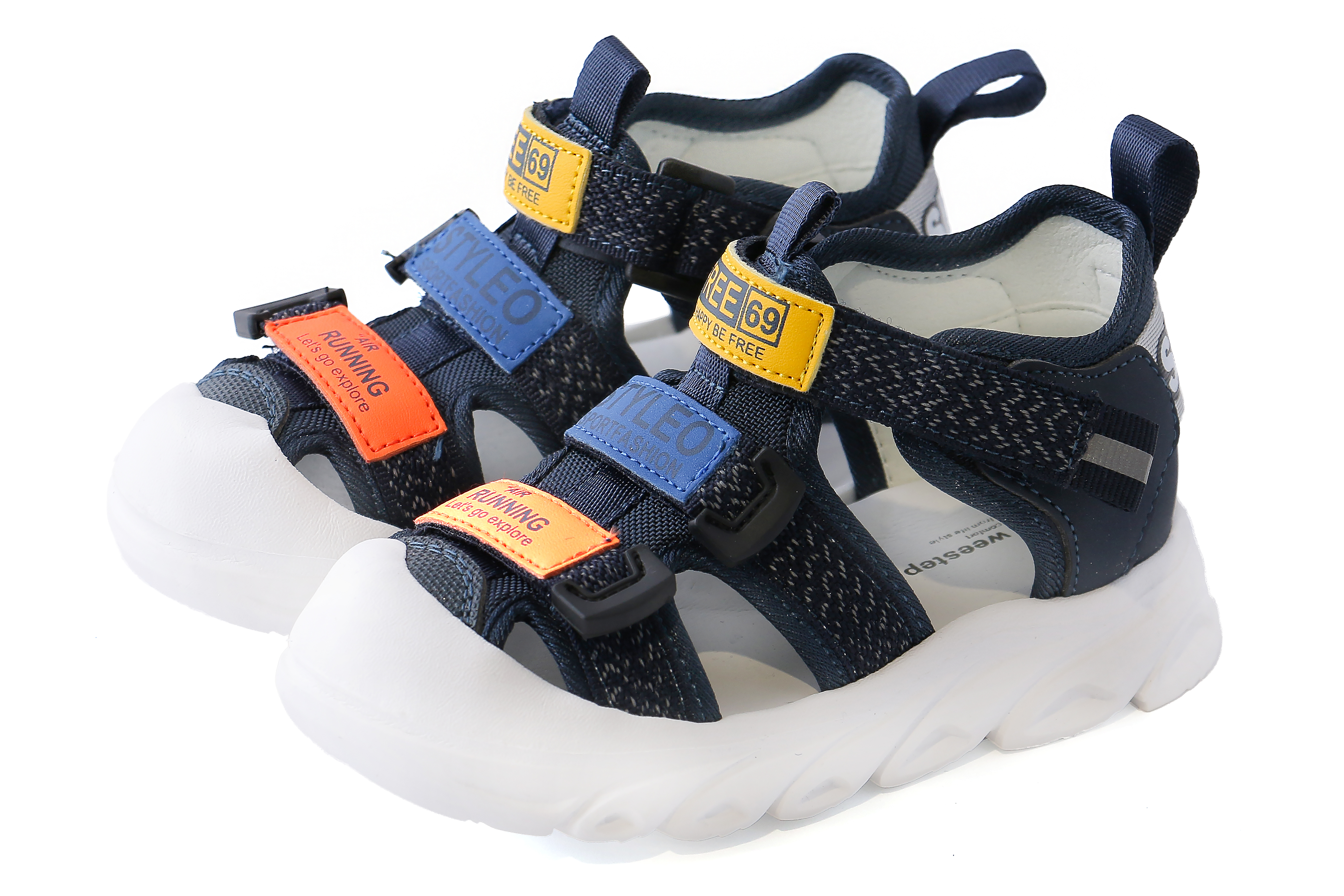 

Сандалии для мальчика с супинатором WeeStep разноцветный ck370 21 ( 13 см )