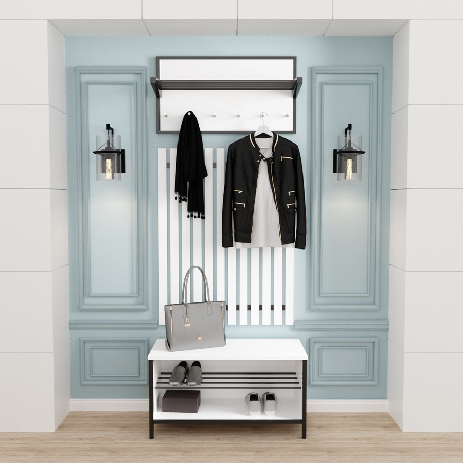 

Прихожая Fenster Калифорния Белая