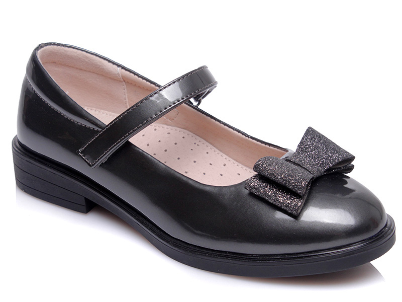 

Туфли для девочки с супинатором WeeStep серый ck417 38 (25 см)