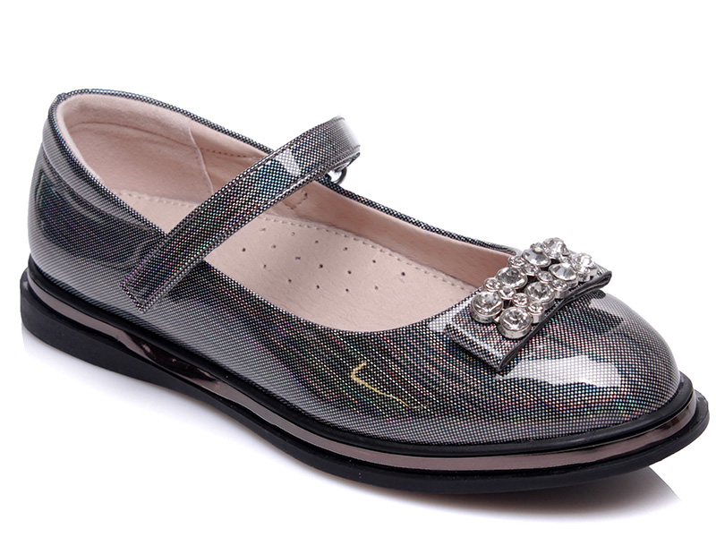 

Туфли для девочки с супинатором WeeStep серый ck416 35 (22,3 см)