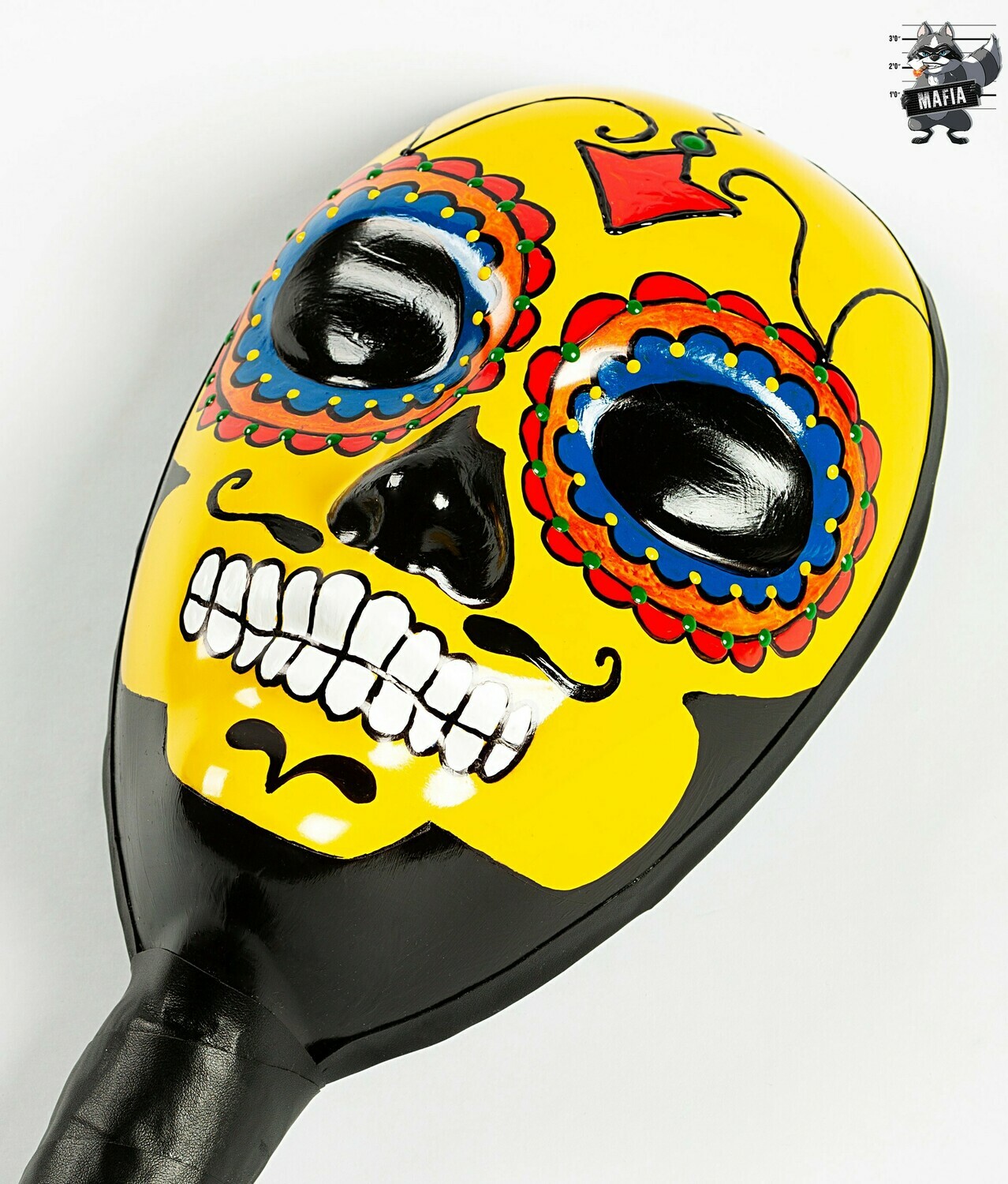 

Пластиковая маска Mafia World Game Santa Muerte: Day of the Dead