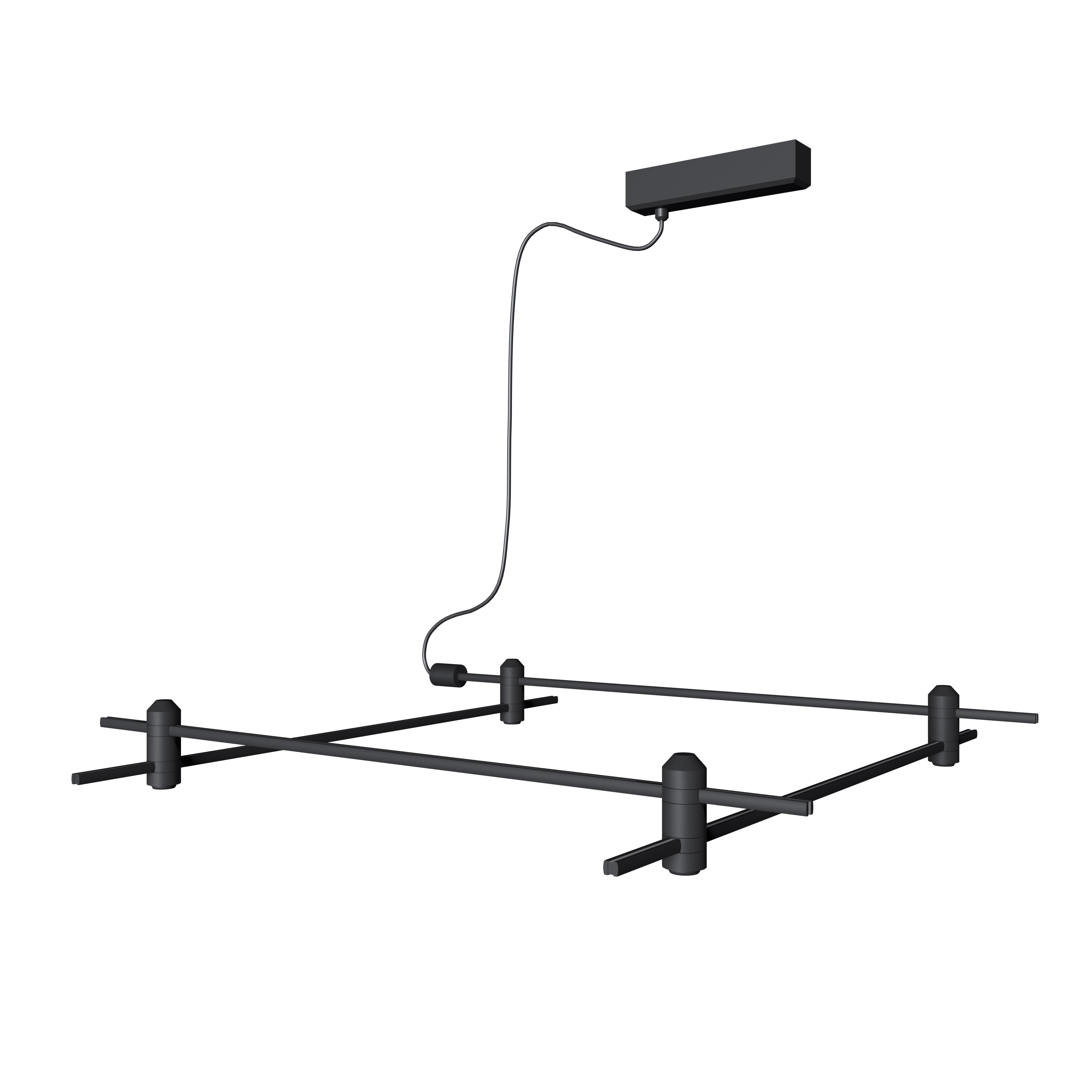 

Модульна магнітна система Skarlat SM 8878 Cube base 800*800 Black 100W