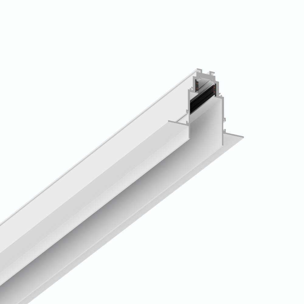 

Встраиваемый магнитный трек LiGHT HUB LH-35/R 2000 Белый