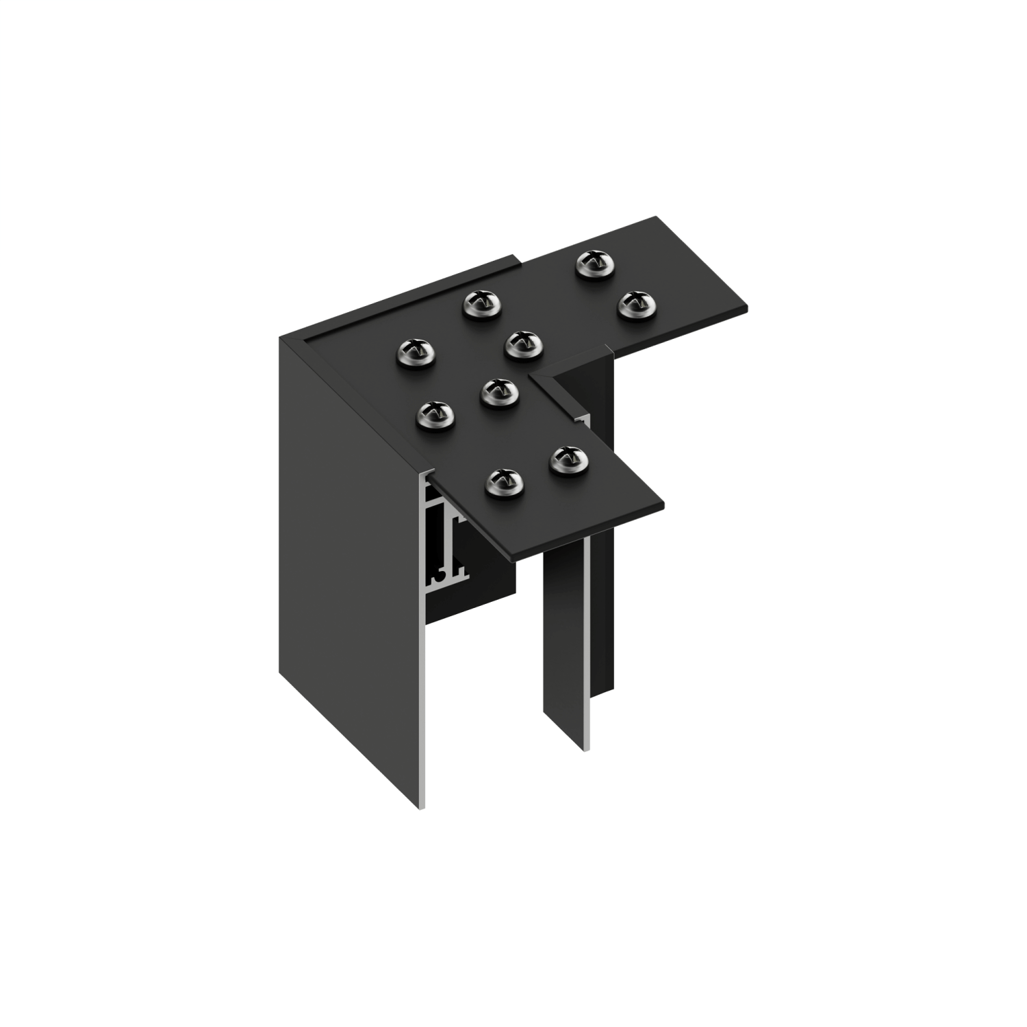 

Угловой соединитель LiGHT HUB LH-CORNERSET-35S 90° Black