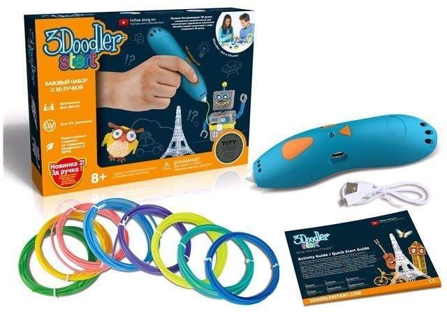 

Беспроводная портативная 3D ручка Start 3D Pen Set / 3D-ручка