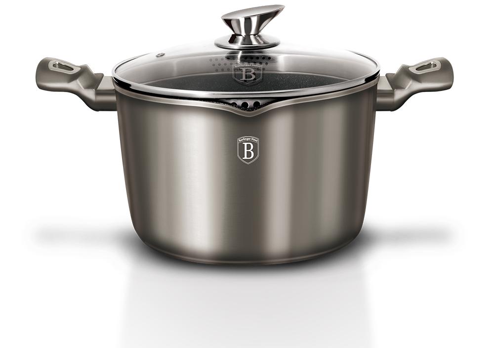 

Каструля 8,0 л Berlinger Haus Carbon Metallic