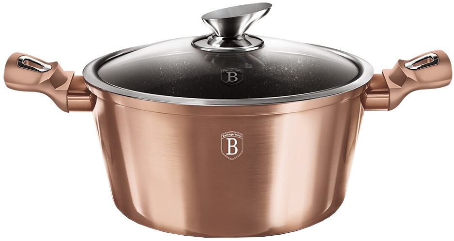 

Каструля 8,0 л Berlinger Haus Rosegold Metallic