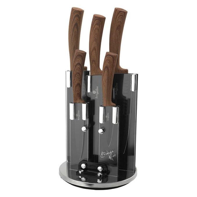 

Набір ножів 6 пр. Berlinger Haus Ebony Rosewood