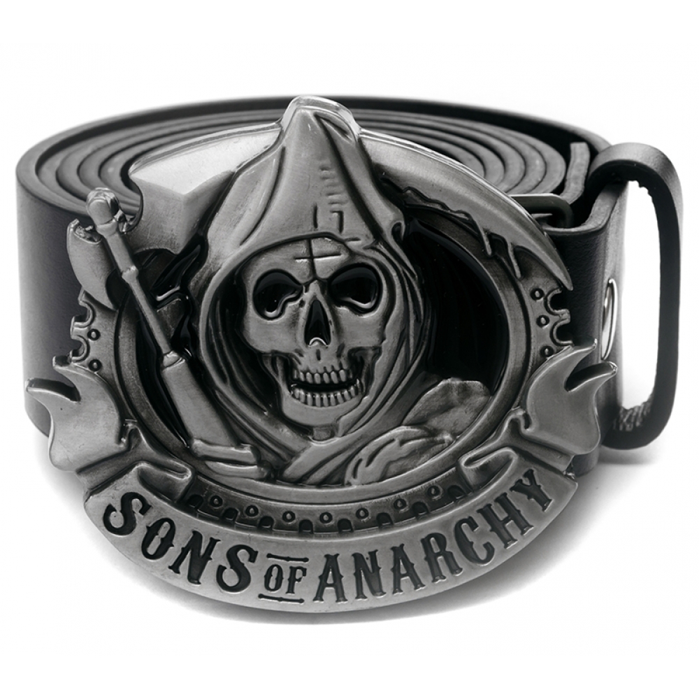 

Пряжка Rockway Sons Of Anarchy , Комплект поставки товара Пряжка + ремень (кожзам)