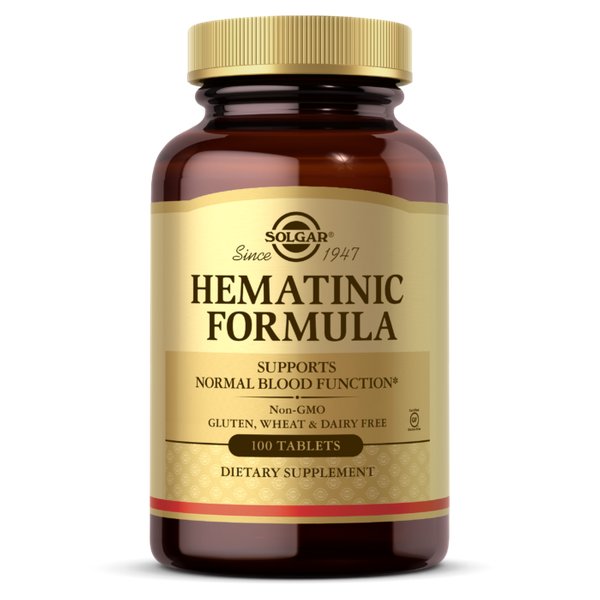 

Поддержка здоровья крови Hematinic Formula 100 таблеток (SOL364)