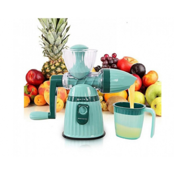 

Соковыжималка с набором насадок Meileyi Manual Juicer Ручная Универсальная (ОК022)
