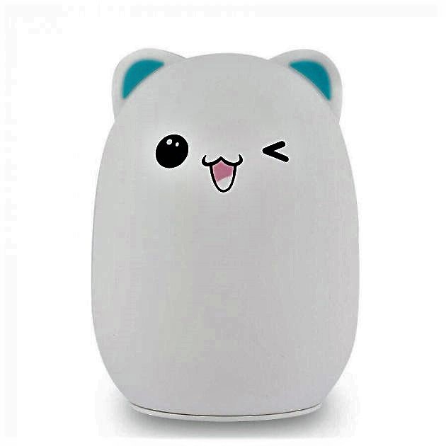 

Ночной светильник силиконовый UFT Котик Light Cat c аккумулятором