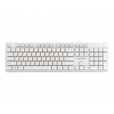 

Клавиатура Gembird KB-MCH-03-W-UA USB White (KB-MCH-03-W-UA)
