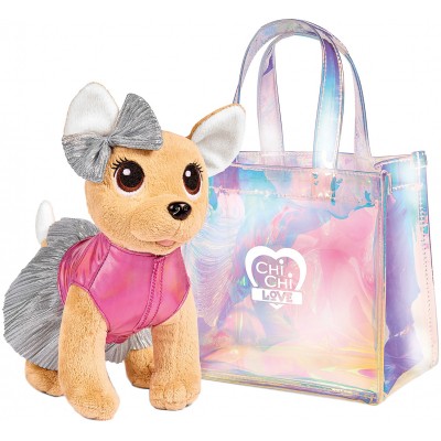 

Мягкая детская игрушка Chi Chi Love Чихуахуа Fashion Shimmer с голографической сумочкой (5893432)