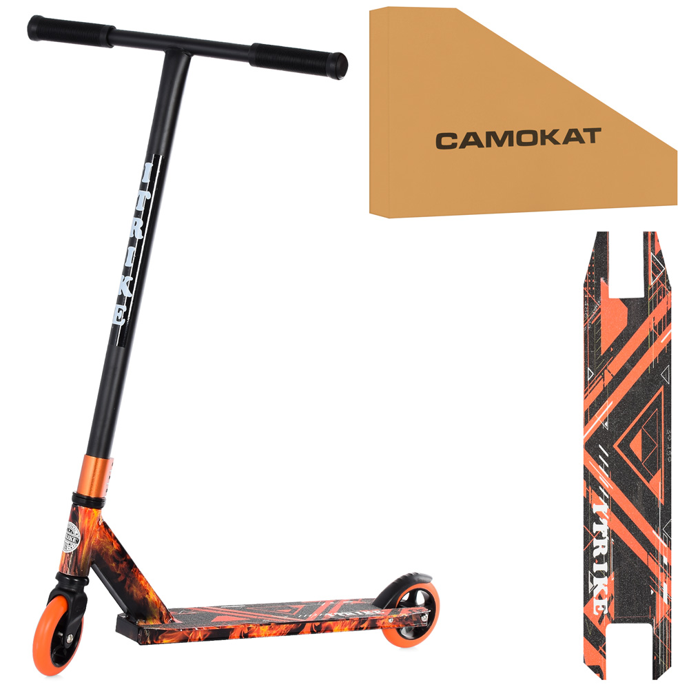 

Самокат iTrike SR 2-066-6-WP3 Black Orange (SR 2-066-6)