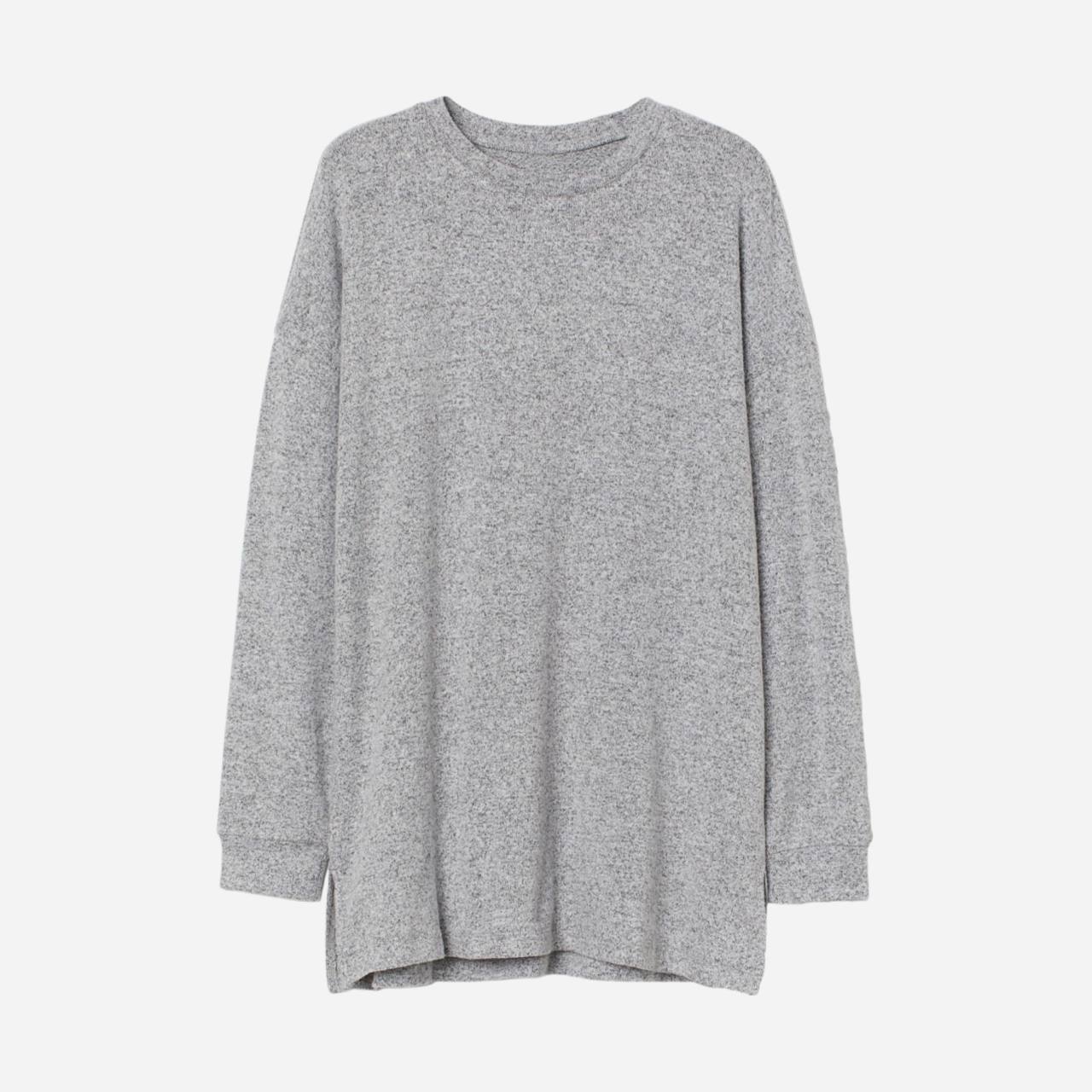 

Пижамный верх H&M 2010-7850341 S Светло-серый меланж
