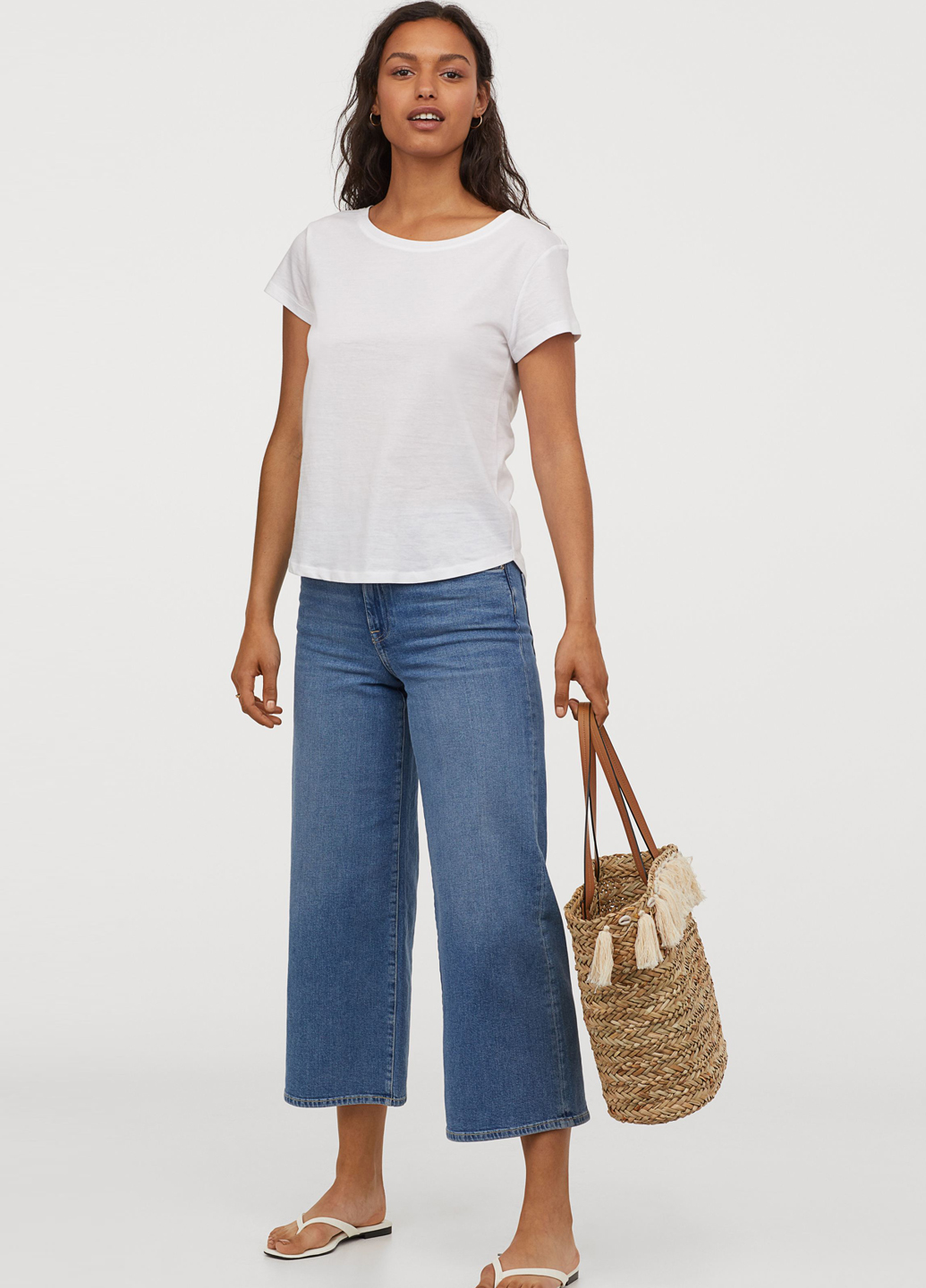 

Футболка H&M S белый 14116091671