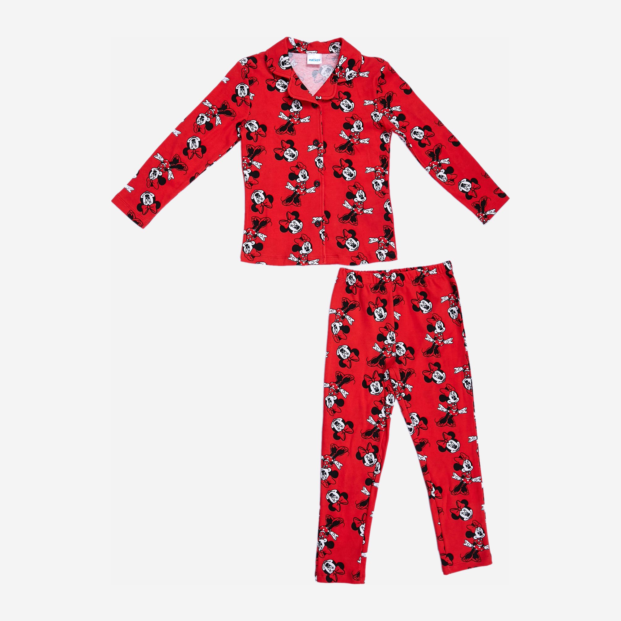 

Пижама (рубашка + штаны) Disney Minnie Mouse MN18516 110 см Красная