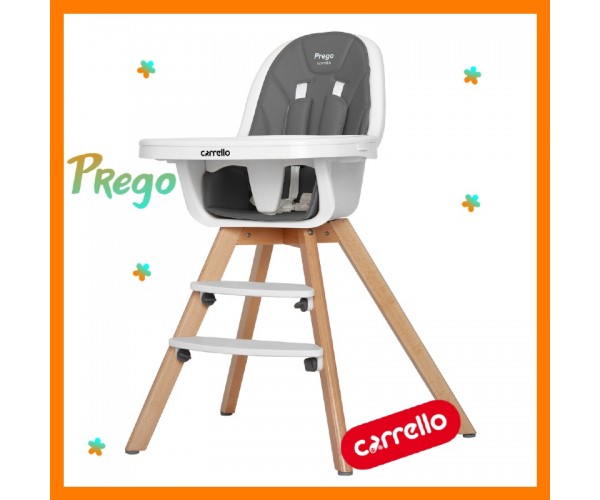 

Стульчик для кормления Carrello Prego CRL-9504 Palette Grey