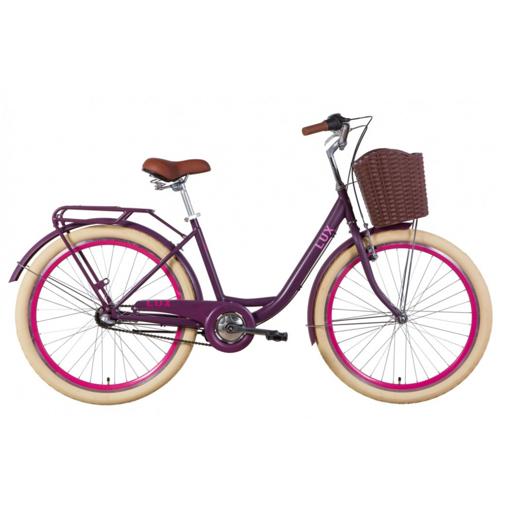 

Велосипед Дорожник 26" LUX Planet рама-17" 2021 Plum (OPS-D-26-127)