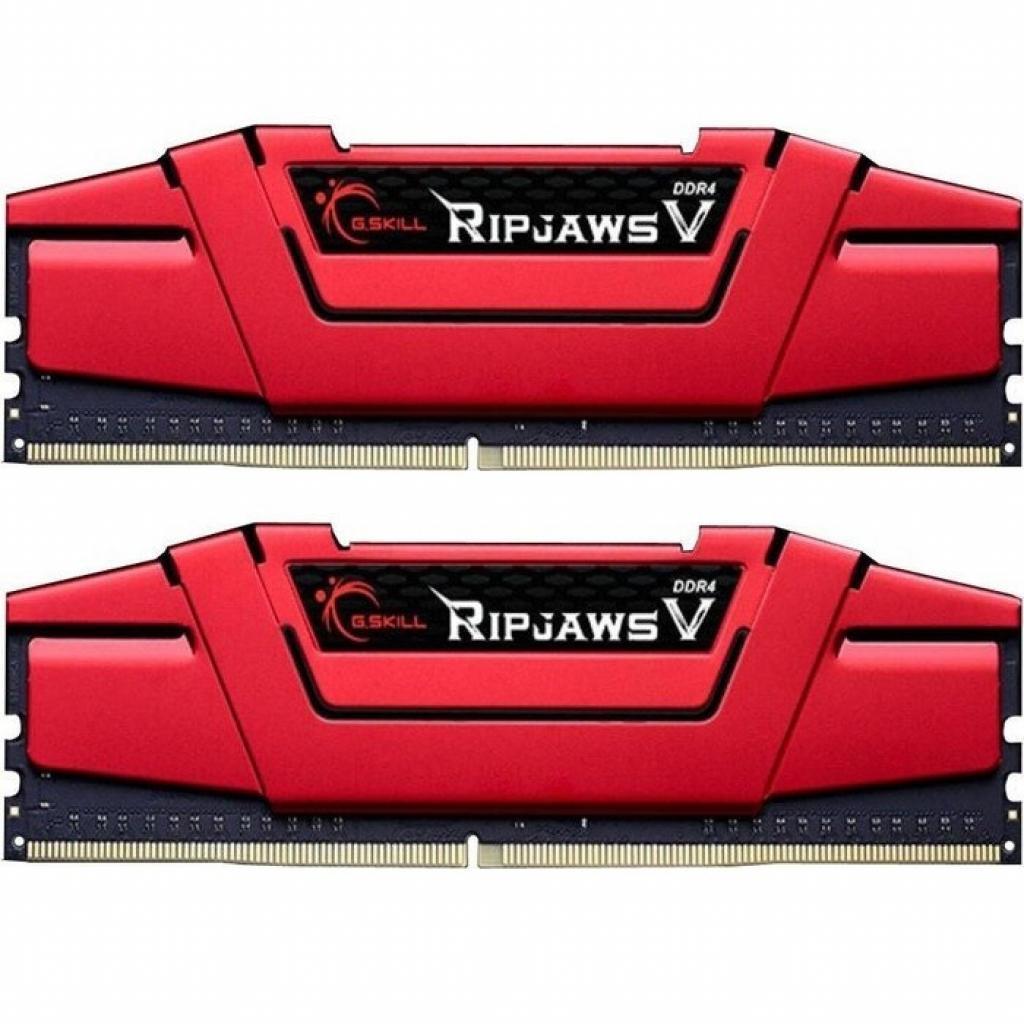 

Модуль памяти для компьютера DDR4 8GB (2x4GB) 2400 MHz RIPJAWS V RED G.Skill (F4-2400C17D-8GVR)