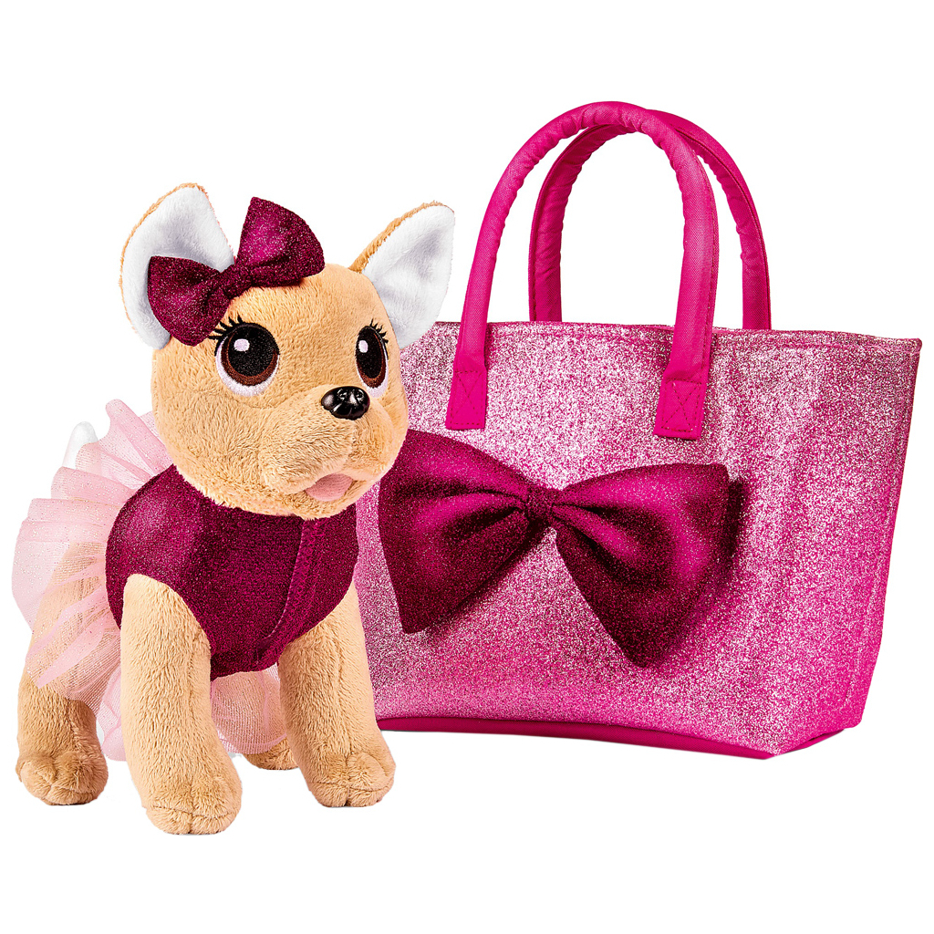 

Мягкая игрушка Chi Chi Love Чихуахуа Fashion Bow с сумочкой (5893439)