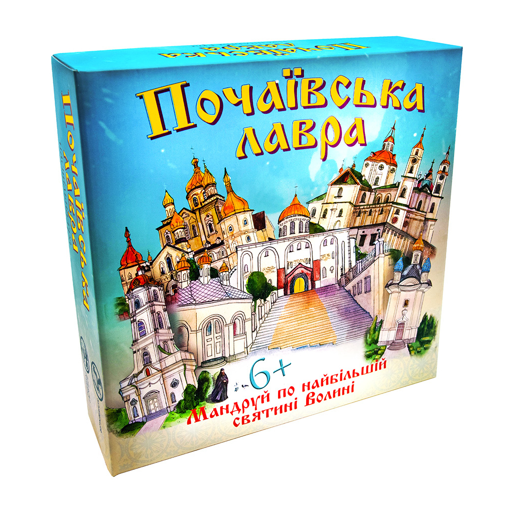 

Настольная игра Strateg Почаевская лавра (украинский язык) (30102)