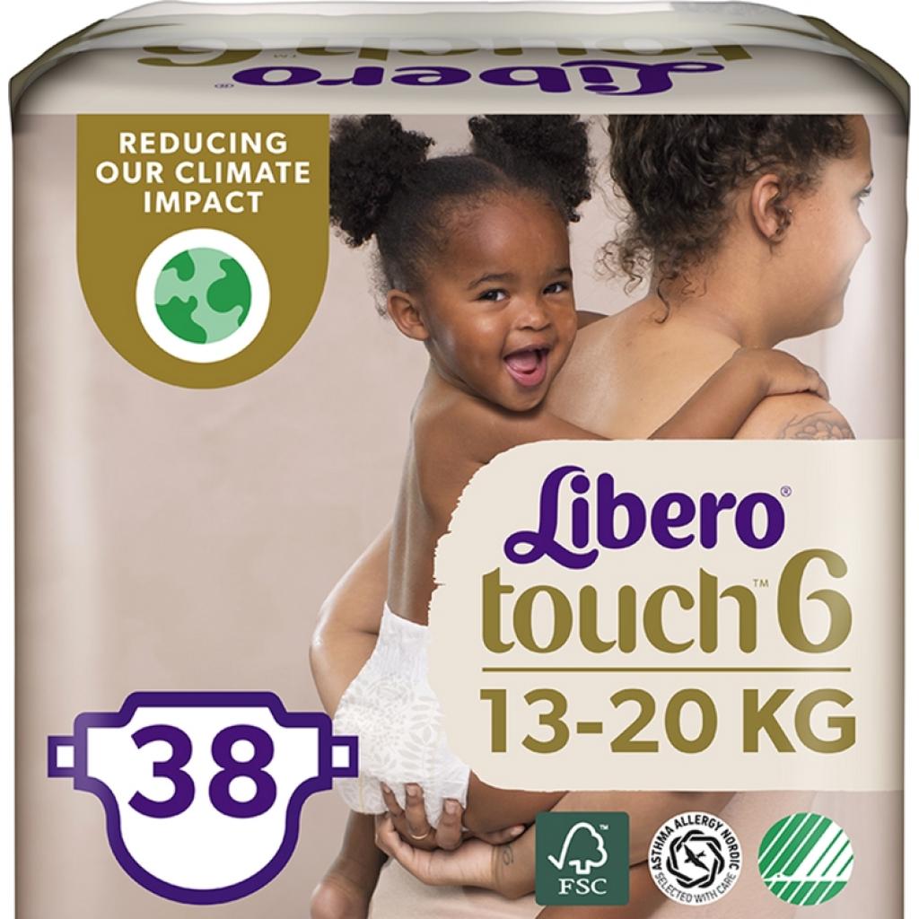 

Подгузник Libero Touch 6 13-20 кг 38 шт (7322541071039)