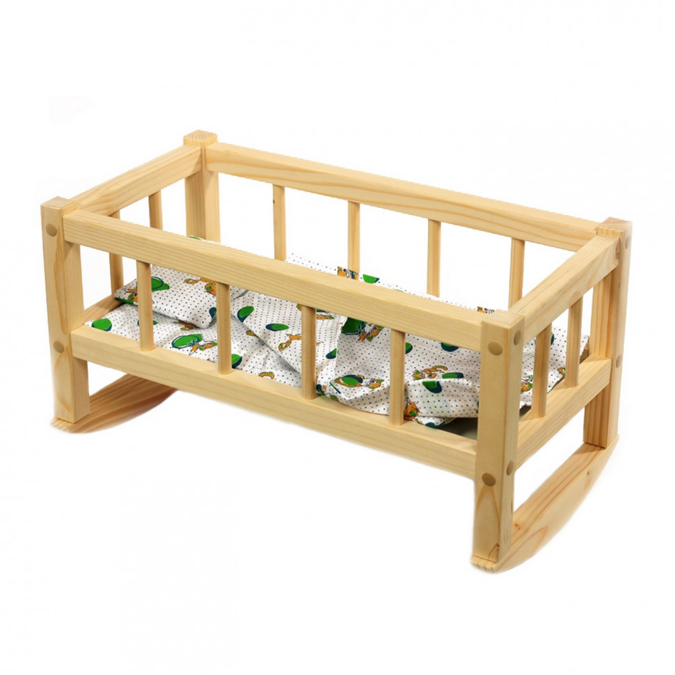 

Кровать для кукол 172016 разобранная, ель 25*45*35 см ТМ Дерево