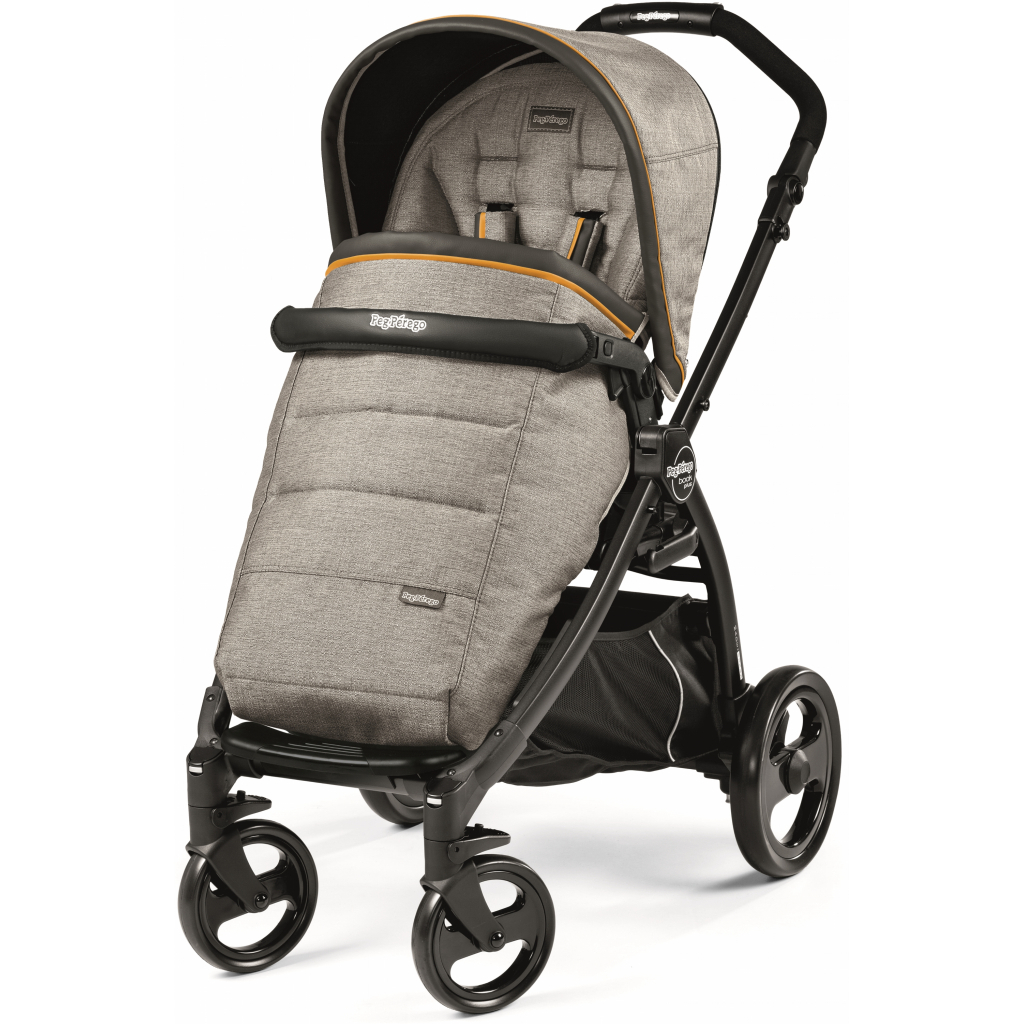 

Коляска Peg-Perego 3 в 1 Book Plus Luxe Grey Серая (PACK02-00000000001)