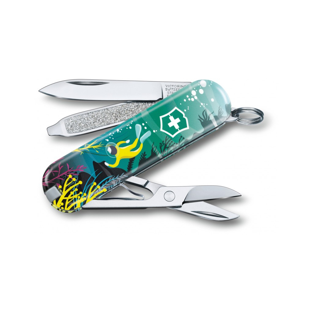 

Нож Victorinox Classic Limited Edition "Deep Dive" (0.6223.L2006)