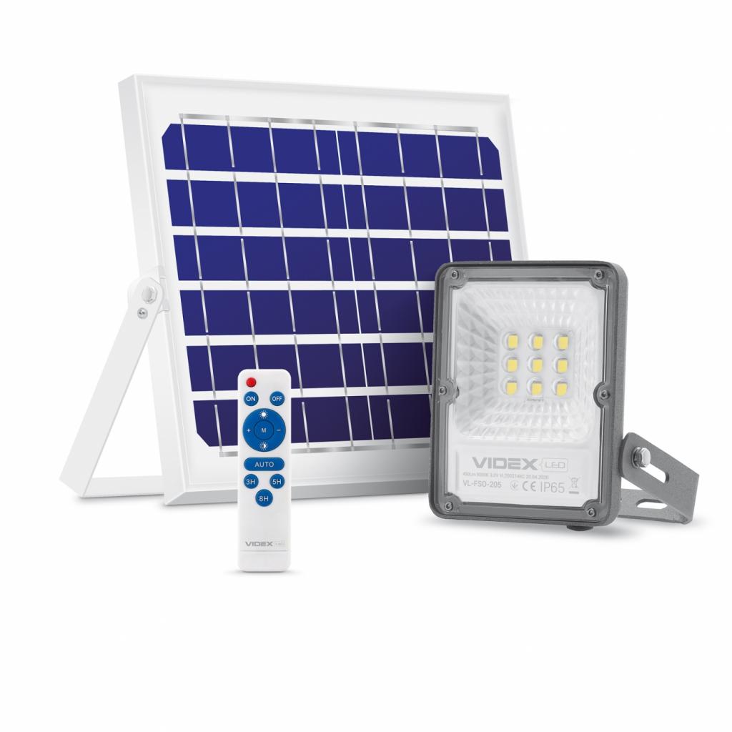 

Прожектор Videx LED прожектор автономный 10W 5000K 3.2 V (VL-FSO-205)