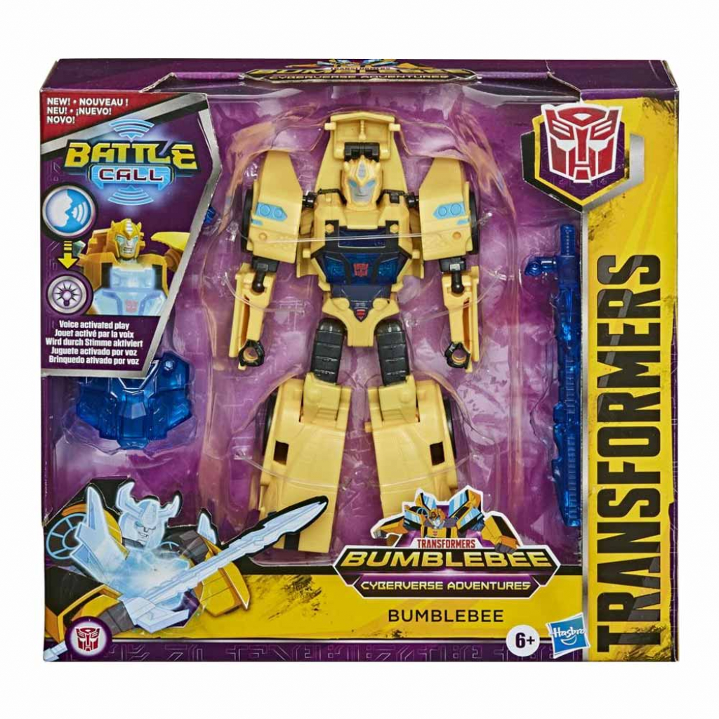 

Трансформер Hasbro Transformers Cyberverse Бамблби 14 см (E8227_E8373)